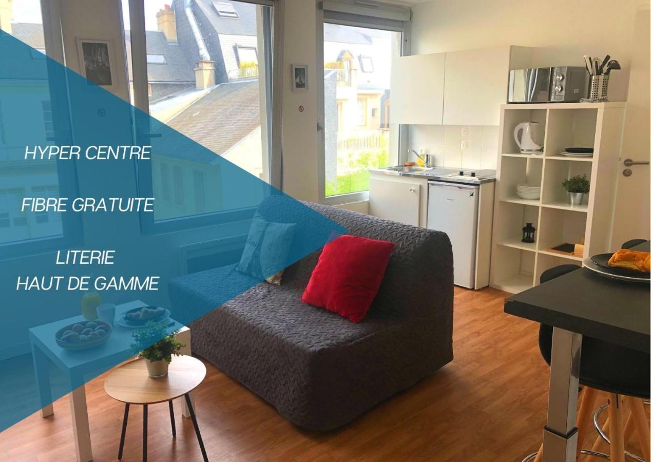 Hyper Centre - Wifi Fibre Gratuit - Jergweloh - Le Parisien Apartment Кан Екстериор снимка